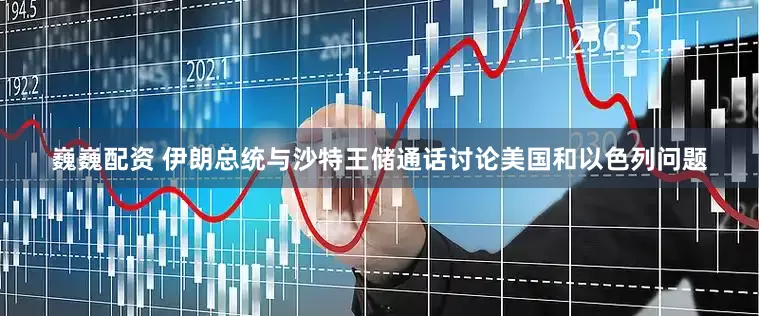 巍巍配资 伊朗总统与沙特王储通话讨论美国和以色列问题
